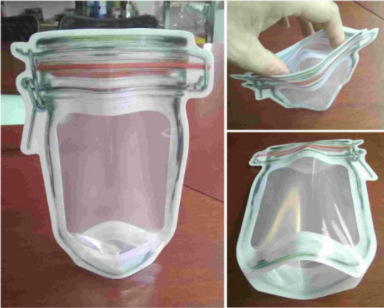 1074 Reusable Airtight Seal Plastic Food Storage Mason Jar Zipper (500ml) 1074 Reusable Airtight Seal Plastic Food Storage Mason Jar Zipper (500ml)